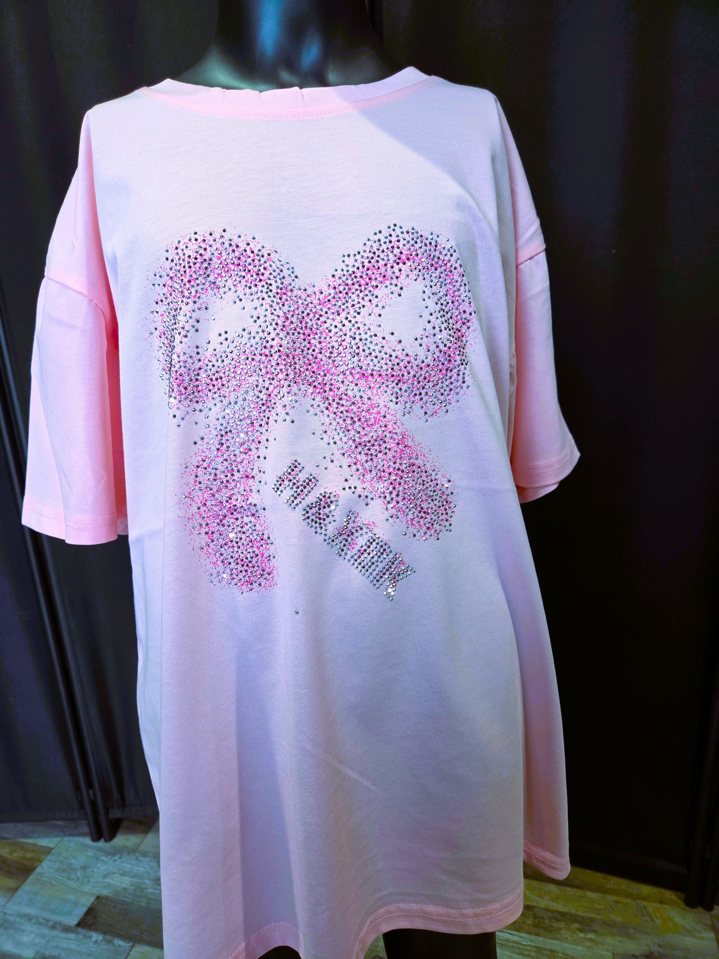 girl pink shirt